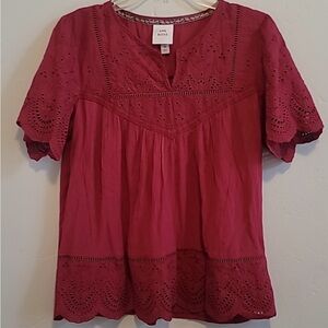 Knox Rose Eyelet Top